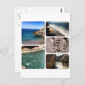 Adriatische Zee Albanië Briefkaart (Voorkant / Achterkant)