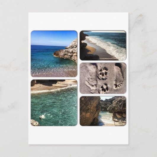 Adriatische Zee Albanië Briefkaart (Voorkant)