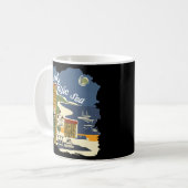 Adriatische Zee Koffiemok (Voorkant links)