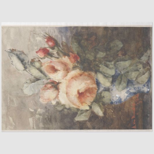 Adrienne Jacqueline's Jacob Decoupage Paper Tissuepapier (Voorkant)