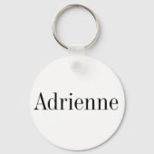 Adrienne Name Sleutelhanger (Voorkant)