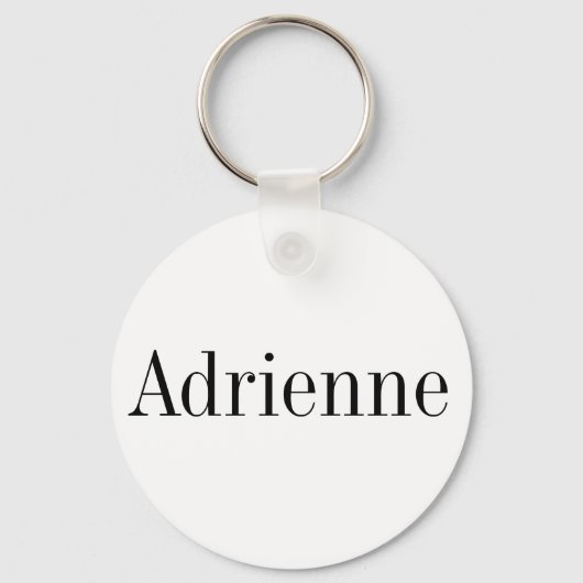 Adrienne Name Sleutelhanger (Voorkant)
