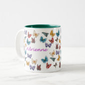Adrienne Tweekleurige Koffiemok (Voorkant links)