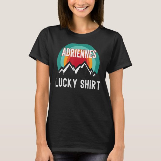 Adriennes Lucky T-shirt (Voorkant)