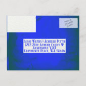 Adrienne's RSVP Uitnodiging Briefkaart (Achterkant)