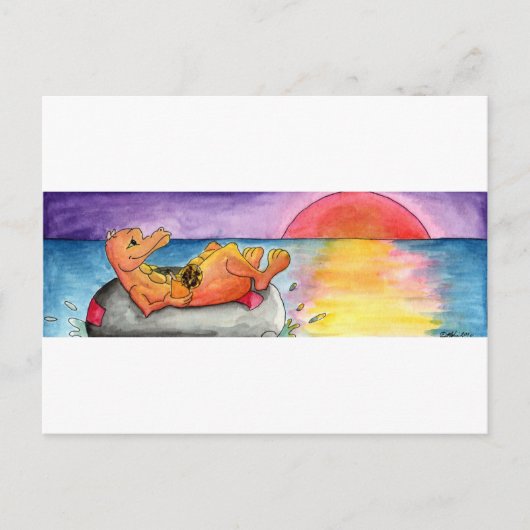 Adrift Briefkaart (Voorkant)