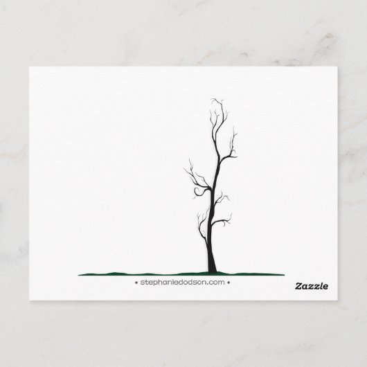 Adrift Briefkaart (Achterkant)