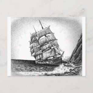 Adrift Briefkaart