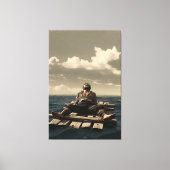 Adrift canvas print (Voorkant)
