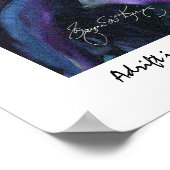 Adrift in de Zeemeermin Cafe (Goddank voor Joni Mi Poster (Hoek)