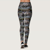 **"Adrift in Love: Mummy en Baby Otter"** Leggings (Achterkant)