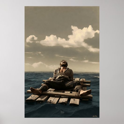 Adrift matte poster (Voorkant)