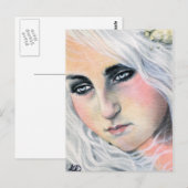 Adrift Mermaid Briefkaart (Voorkant / Achterkant)