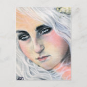 Adrift Mermaid Briefkaart (Voorkant)