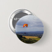 Adrift op de wind ronde button 5,7 cm (Voorkant /achterkant)