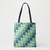 Adrift Polka Grid Tote Bag (Voorkant)