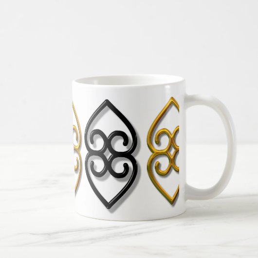 Adrinka - Earth Koffiemok (Rechts)