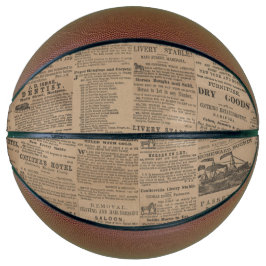 Ads of the Past, NY 1856 Basketball Basketbal