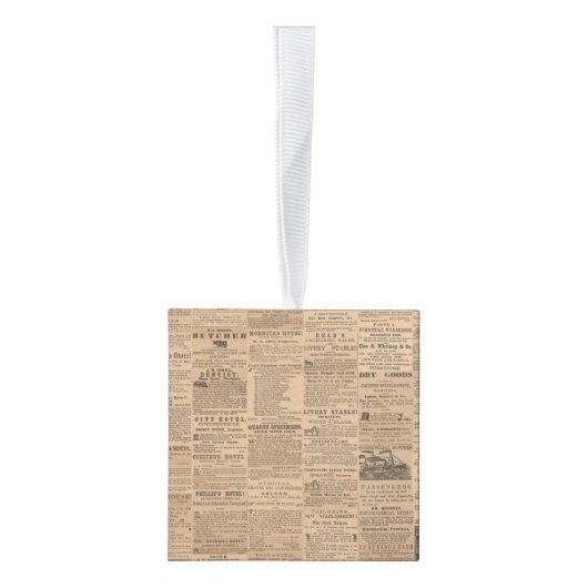 Ads of the Past, NY 1856 Decoratie (Rechts)