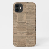 Ads of the Past, NY 1856 iPhone / iPad case (Achterkant)