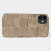 Ads of the Past, NY 1856 iPhone / iPad case (Achterkant (horizontaal))