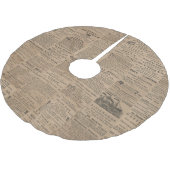 Ads of the Past, NY 1856 Kerstboom Rok (Gekanteld)