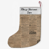 Ads of the Past, NY 1856 Kleine Kerstsok (Achterkant)