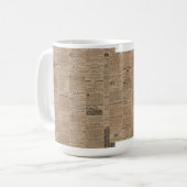 Ads of the Past, NY 1856 Koffiemok (Voorkant links)