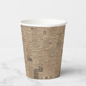 Ads of the Past, NY 1856 Papieren Bekers (Rechts)