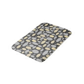 Adstract geposte stipkaaltjes retro print pat badmat (Gekanteld)