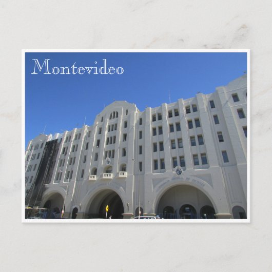 aduanas montevideo briefkaart (Voorkant)