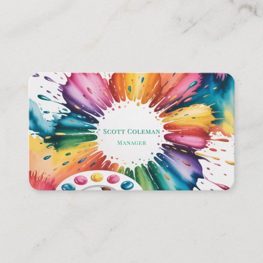 Adult Art Techer Visitekaartje (Voorkant)