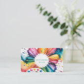 Adult Art Techer Visitekaartje (Staand voorkant)