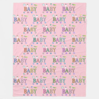 Adult Baby Blanket | nacht AB | Baby4Levensduur Fleece Deken