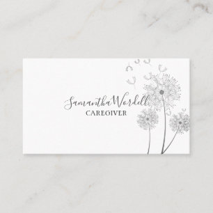 Adult Caregiver Home Health Aid Nursing Visitekaartje