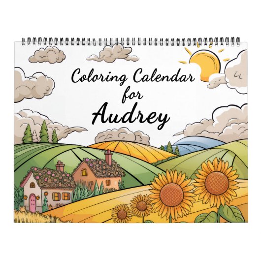 Adult Coloring Calendar Kalender (Hoes)