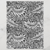 Adult Coloring Page - William Morris Larkspur (Voorkant)