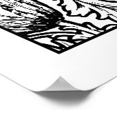 Adult Coloring Poster William Morris Anemone (Hoek)