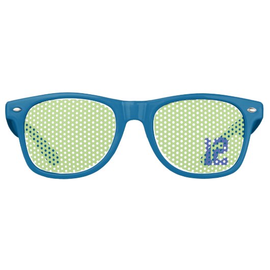 Adult Eyepster Party Shades Retro Zonnebril (Voorkant)