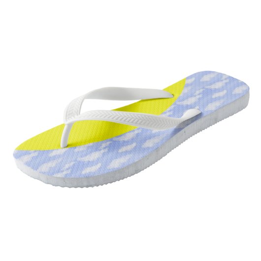 Adult Flip Flops, Wide Straps Teenslippers (Schuin)