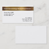 Adult Gerontology Medical Nurse Practitioner Visitekaartje (Voorkant / Achterkant)