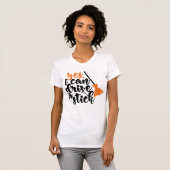 Adult Halloween Funny | Ja, ik kan een stick gebru T-shirt (Voorkant volledig)