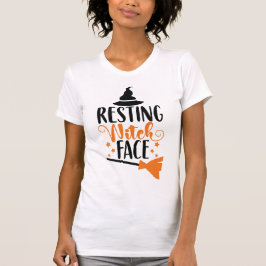 Adult Halloween Funny | Resten heks gezicht T-shirt