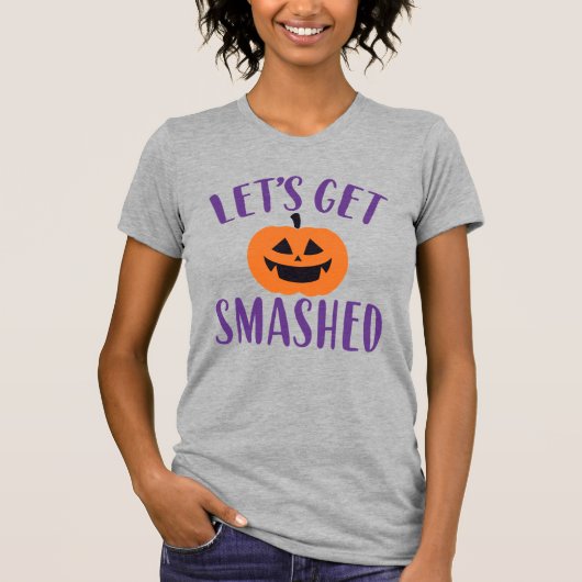 Adult Halloween | Laten we ons in de steek laten | T-shirt (Voorkant)