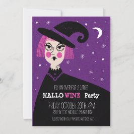 Adult Halloween Wine Party dames nacht Kaart