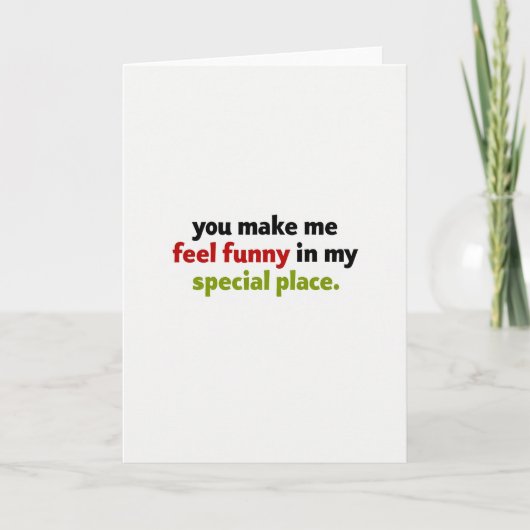 Adult Humor Love Card Kaart (Voorkant)