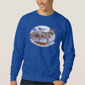 Adult Island Fox Logo Blauw / Kleur Sweatshirt