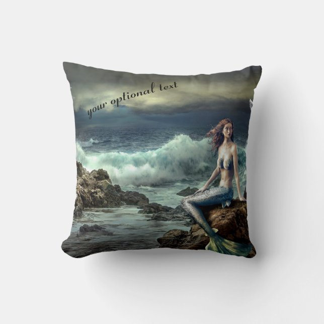 Adult Mermaid Pillow Kussen (Voorkant)