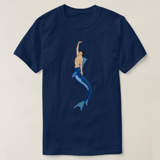 Adult Merman T-shirt (Design voorkant)
