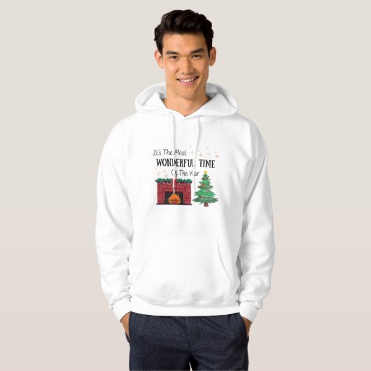 Adult Most Wonderful Time of The Year Hoodie (Voorkant volledig)